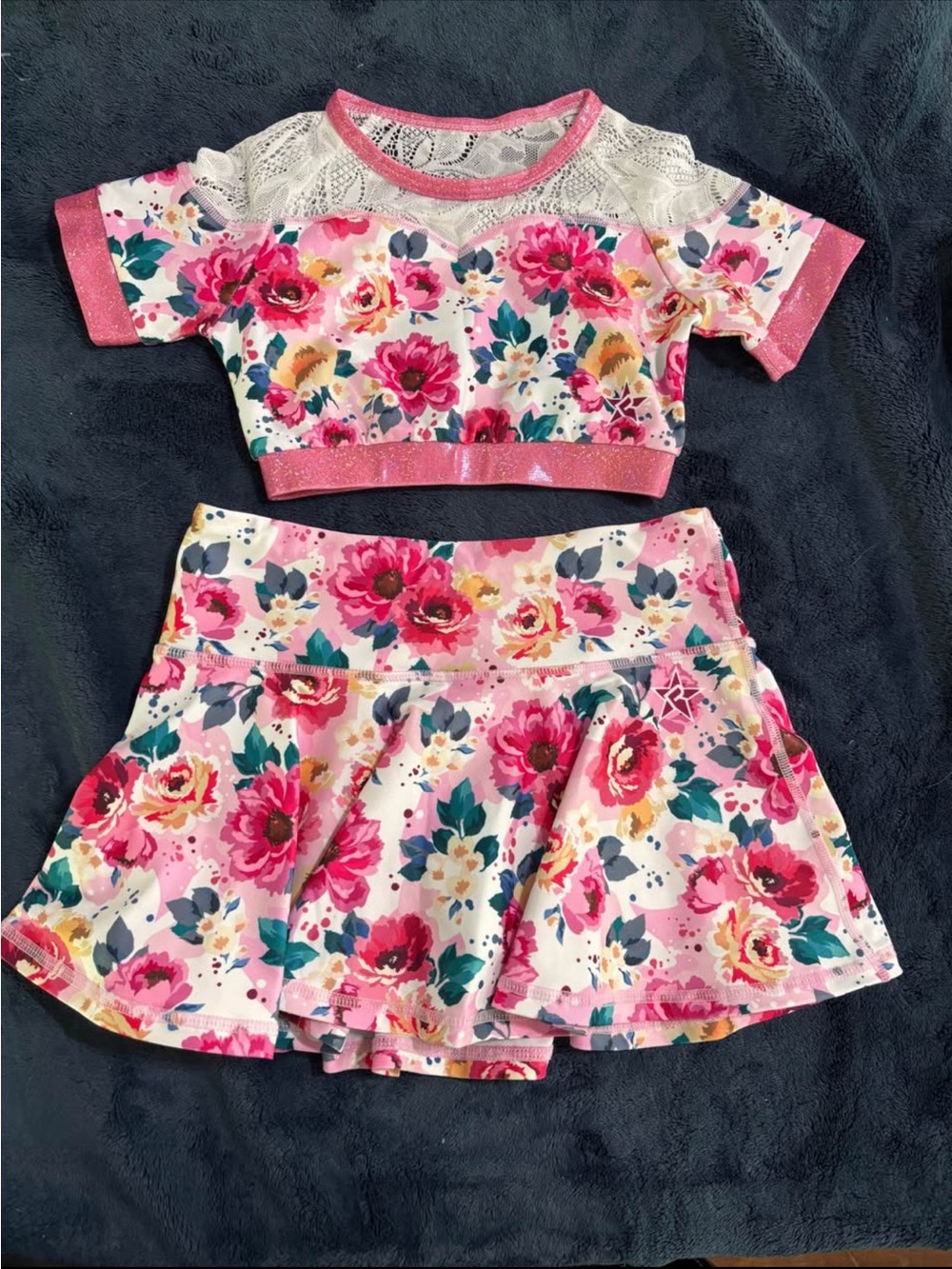 YL Skirt YS Top Rebel Set